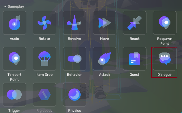 Add dialog component