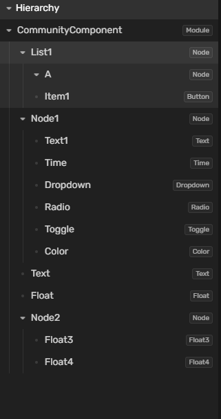 Adjust data element hierarchy