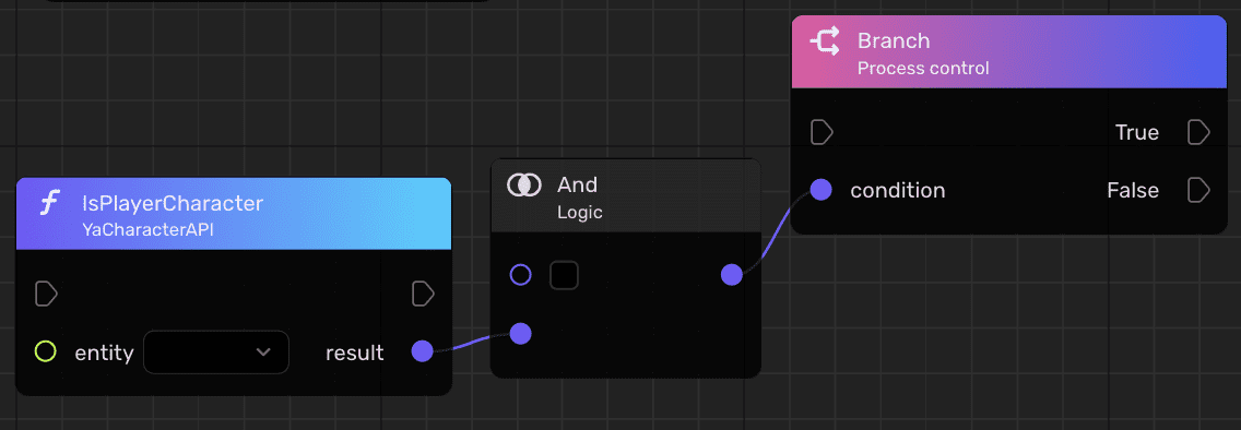 Connect Player with Condition