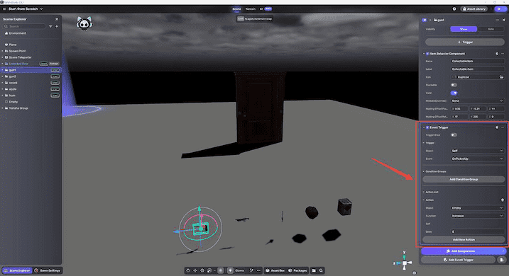 Configure Event Trigger