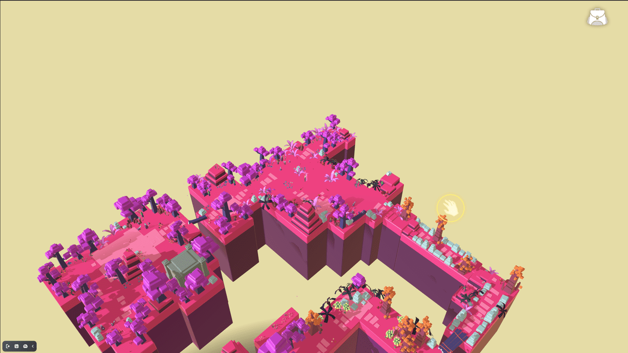 After setting camera distance