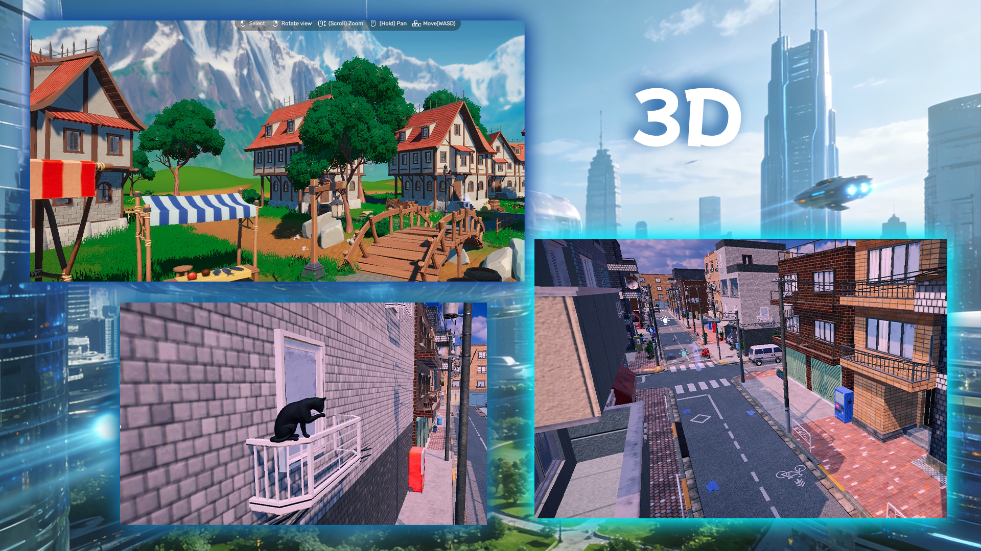 3D game world's image
