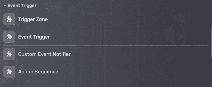 Event trigger package