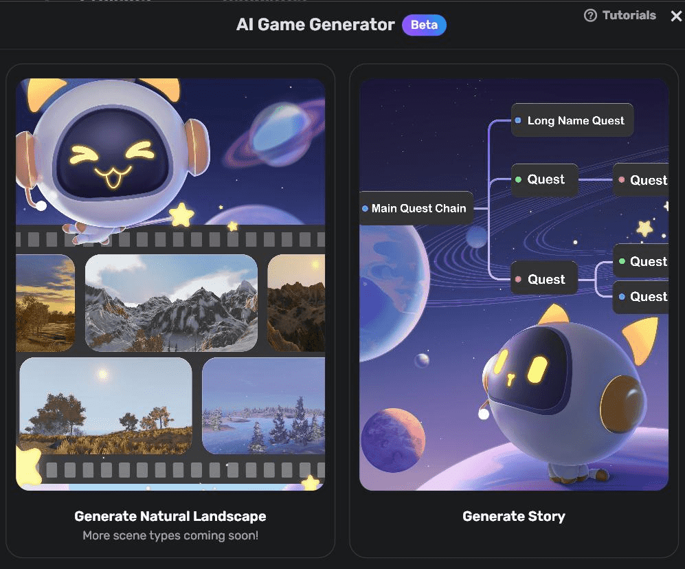 Generate natural landscape